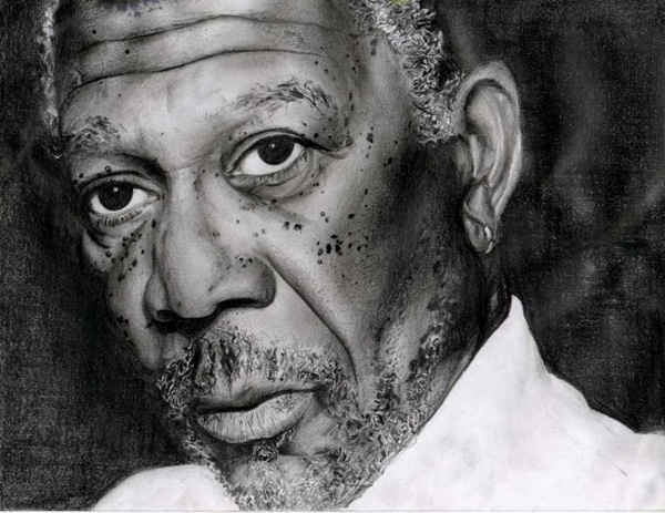 Портрет на Морган Фримен