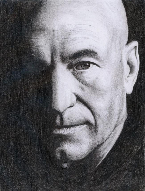 Портрет Патрик Стујарт