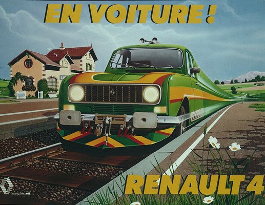 Реклама за рено 4
